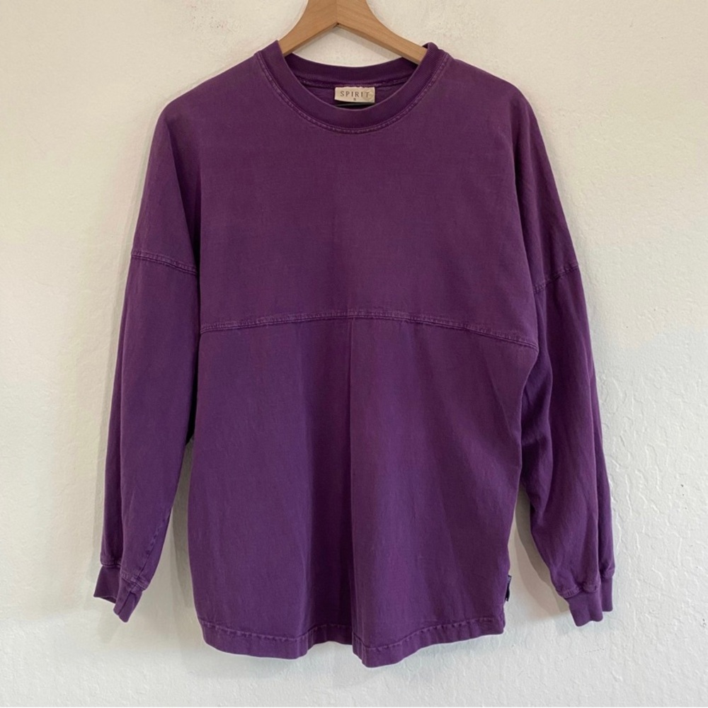 Spirit Jersey Vintage Men’s S Steamboat Colorado Purple Long Sleeve Sweatshirt - Picture 2 of 6
